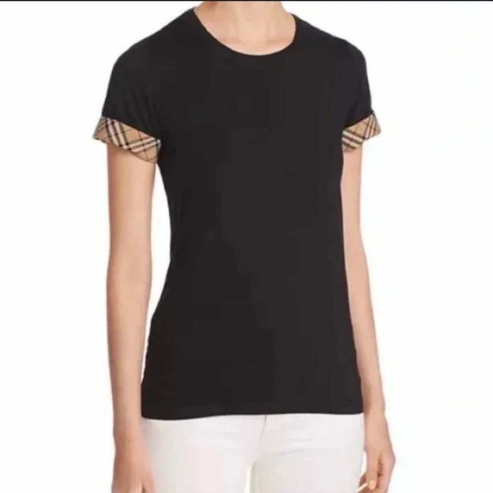 Burberry Crew Neck T Shirt